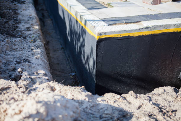 Professional Waterproofing technician working in Fairview, OR